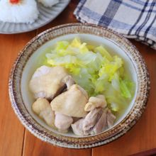 切って煮るだけ！白菜が主役の鶏ももコク旨煮