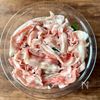 レンジで8分重ねてチン!包丁・まな板不要♪【厚揚げ豚キムチ】の工程4