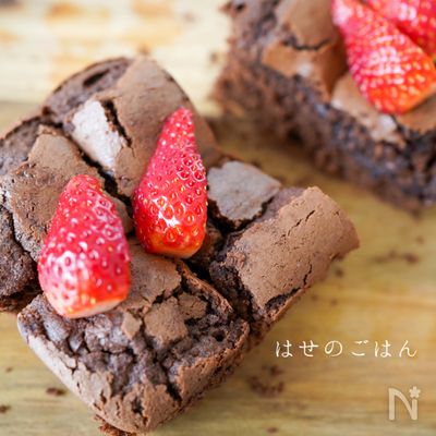HMで簡単♡中までチョコの『幸せチョコパウンドケーキ♪』