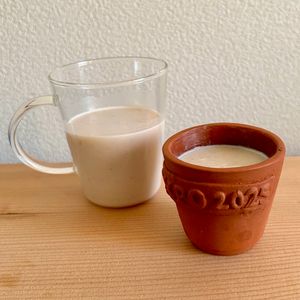 うららの作ってみた!投稿(万博で人気♪ヨルダンの【デーツシェイク】材料3つ)