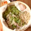 流行りの蒸籠で！【豚ばら肉とたっぷり野菜の蒸ししゃぶ】の工程4
