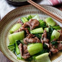 豚肉がもっちり!【青梗菜と豚肉の中華風炒め】