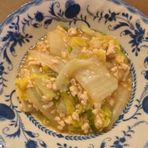 たりおの作ってみた!投稿(重ねて10分♪『白菜とひき肉のコクうま♡とろみあん』)