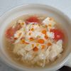 なべ円の作ってみた!投稿(すっぱ辛くてクセになる♡トマトと豆腐の酸辣湯)