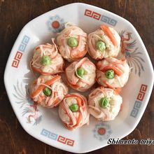 お肉なしでOK！レンジで簡単！ふわふわはんぺん焼売