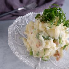 夏の薬味♪マッシュポテト