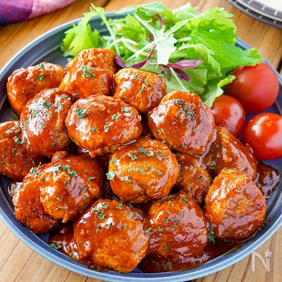 【ふわふわミートボール】お肉柔らか♡作り置きやお弁当にも◎