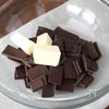 レンジで作れる！簡単濃厚ブラウニーの工程1