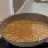 【秋の味覚】ワンパン簡単！さつまいもときのこのパエリアの工程2