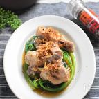 中華風＊蒸し鶏手羽元＊ほったらかしで簡単♪ホロリ骨離れ絶品！