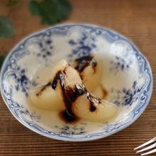 クローブが香る　梨の白ワイン煮