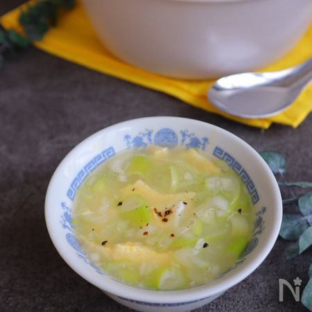 レンジで簡単 中華風たまごスープ By おおもと のりこ 大本紀子 レシピサイト Nadia ナディア プロの料理家のおいしいレシピ