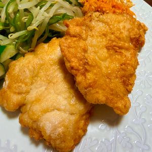 shishiの作ってみた!投稿(⭐ほぼモスチキン⭐ザクザク和風香り醤油揚げ🤩フライドチキン)