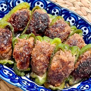 michuの作ってみた!投稿(おいしさも栄養もまるっと♩ピーマンの肉詰め)