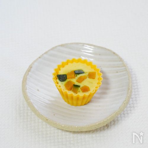 かぼちゃ入り♪ふんわり甘い蒸し卵