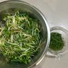 【薬味たっぷりおかずサラダ】の下準備