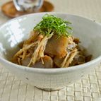 こんにゃくとえのきの梅かつお煮【作り置き】