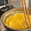 鶏そぼろ丼の工程1