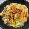 楽ラク手抜キッチン🐶🐾の作ってみた!投稿(寒い夜に温まろ🥰🍜鶏と白菜の旨だし塩ちゃんこうどん最高♡)