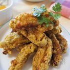 食欲が止まらない！絶品手羽中唐揚げ（カレー味）