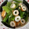万福の作ってみた!投稿(レンジで簡単♩小松菜とちくわの白だしあえ)