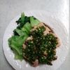 豆の木ジャックの作ってみた!投稿(ニラだれが食欲そそる！レンジ蒸し鶏)