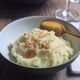 肉料理の付け合わせに【マッシュポテト】皮ごとゆでて濃いうまみ
