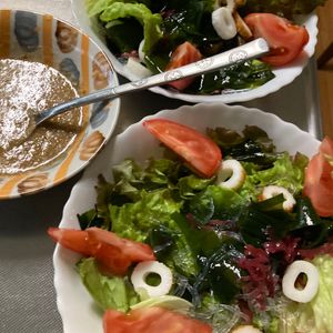 そら・ゆずの作ってみた!投稿(腸スッキリ！【1玉ペロリのチョレギ風レタスサラダ】)