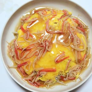 ふうかの作ってみた!投稿(節約メニュー♪とろうま天津もやし)