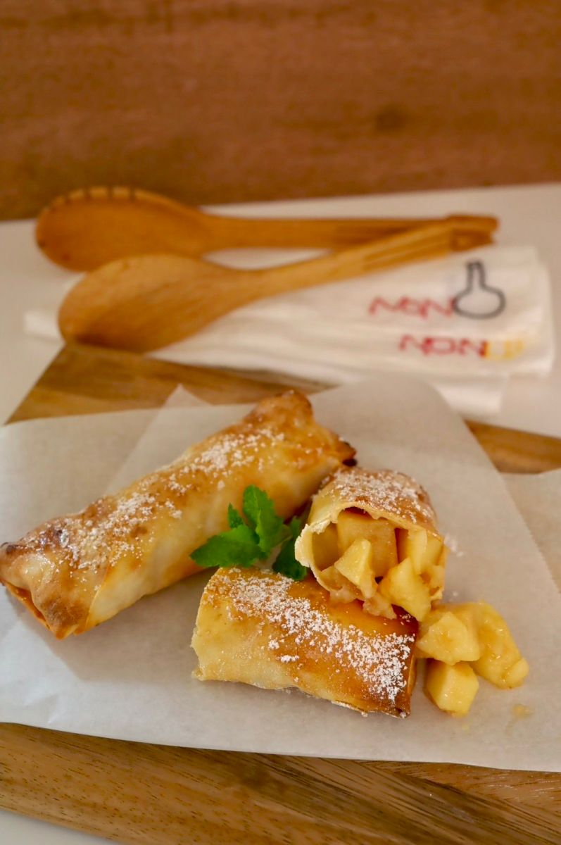 エアフライヤー キャラメルアップルエンパナーダ レシピ