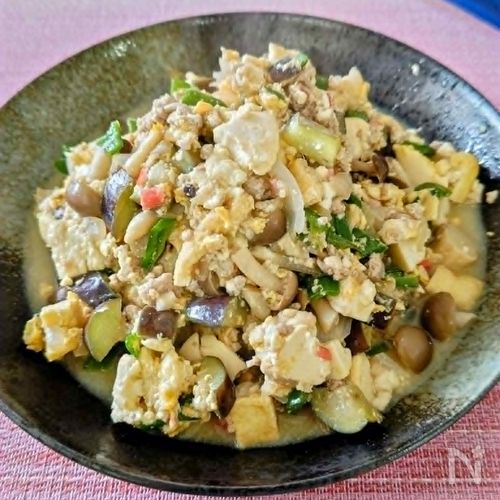 【炒り豆腐】野菜たっぷりで常備菜にもお勧め。あと１品にも活躍