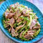 ［砂肝ときゅうりの柚子胡椒ポン酢和え］材料2つ！調味料3つ