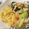 すみれの作ってみた!投稿(【五目あんかけ炒飯】夫が絶賛！レンジ&フライパンで同時調理♡)