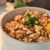 10分で簡単!【鶏そぼろ卵丼】の工程7