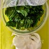【新玉とほうれん草のさば味噌和え】簡単ヘルシー栄養満点の副菜の下準備