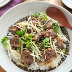 のっけるだけ♪生姜香るいわし缶のちらしご飯