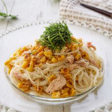 焼きとうもろこしマヨそうめん