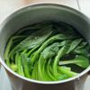 小松菜とサバの酢味噌和えの工程2