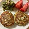 りぃママの作ってみた!投稿(\はんぺんと豆腐でヘルシー/青のりコーンのふわふわ焼き)