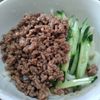 りぃの作ってみた!投稿(豚ひき肉を具材に！いつもとひと味違う冷やし中華)