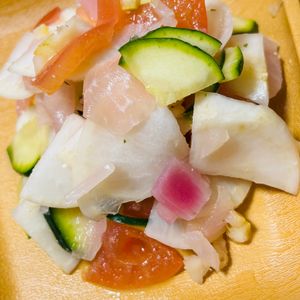Kuの作ってみた!投稿(【かぶとトマトと生ハムのマリネ】美肌にうれしい♪)