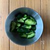 5分で完成!【旨塩鶏がらきゅうり】胡麻油香る♩の工程1