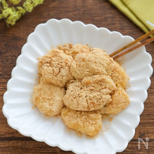 片栗粉で簡単♪とろける甘酒ミルク餅