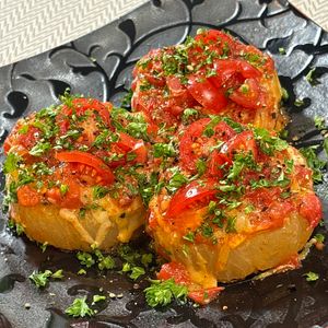 楽ラク手抜キッチン🐶🐾の作ってみた!投稿(うま味たっぷり洋風アレンジ『大根ステーキ』)