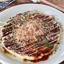 10分で完成!ヘルシー♪豆腐とキャベツのお好み焼き