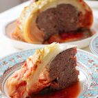 丸ごとキャベツのひき肉詰め