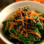ほうれん草ナムル（わが家の薬膳）