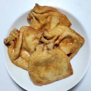 ふうかの作ってみた!投稿(だし染み♪たまご巾着)