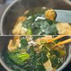 【豚肉とほうれん草のうどん 柚子胡椒風味】つゆがクセになる♪の工程3