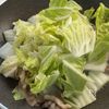 簡単味つけ♪【白菜と豚バラのカレー風味炒め】の工程3